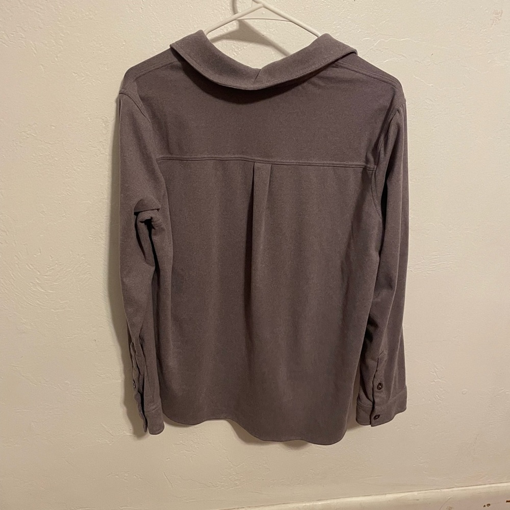 Gray Button-Up Shirt - Picture 2 of 5